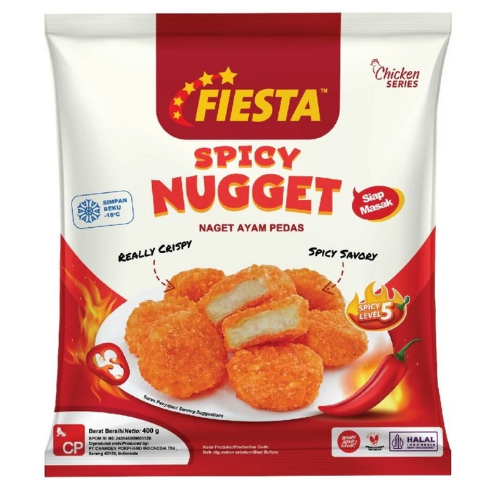 

Fiesta spicy nugget 400