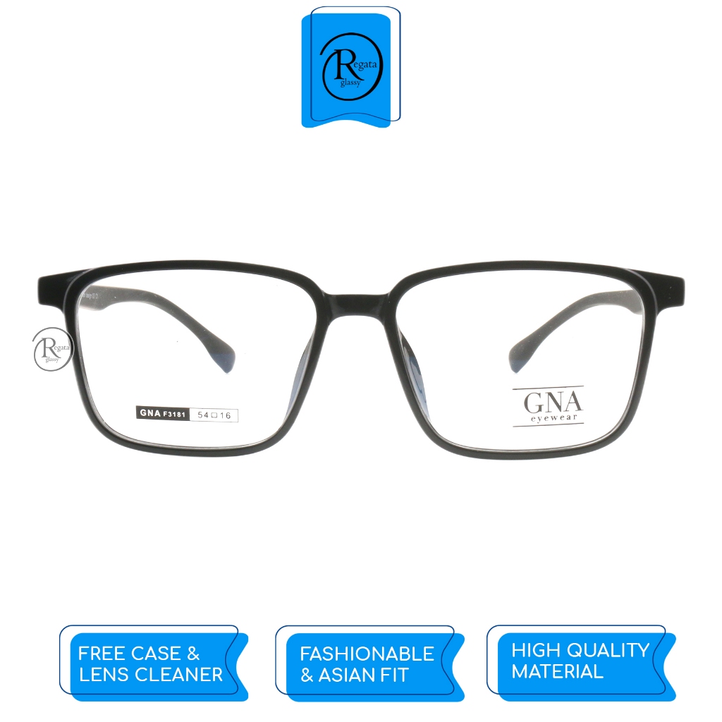 GNA Eyewear /  GNA F-3181 / Frame Kacamata GNA Eyewear ORIGINAL