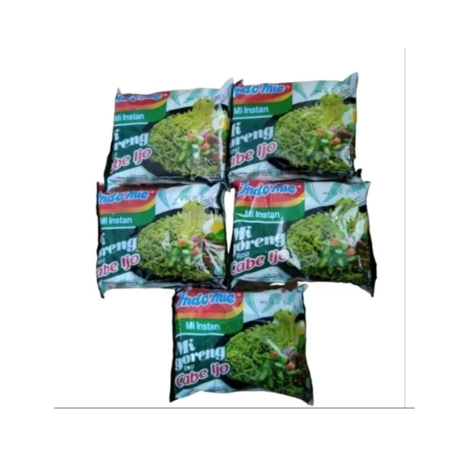 

Indomie Goreng Rasa Cabe Ijo - 5 Pcs