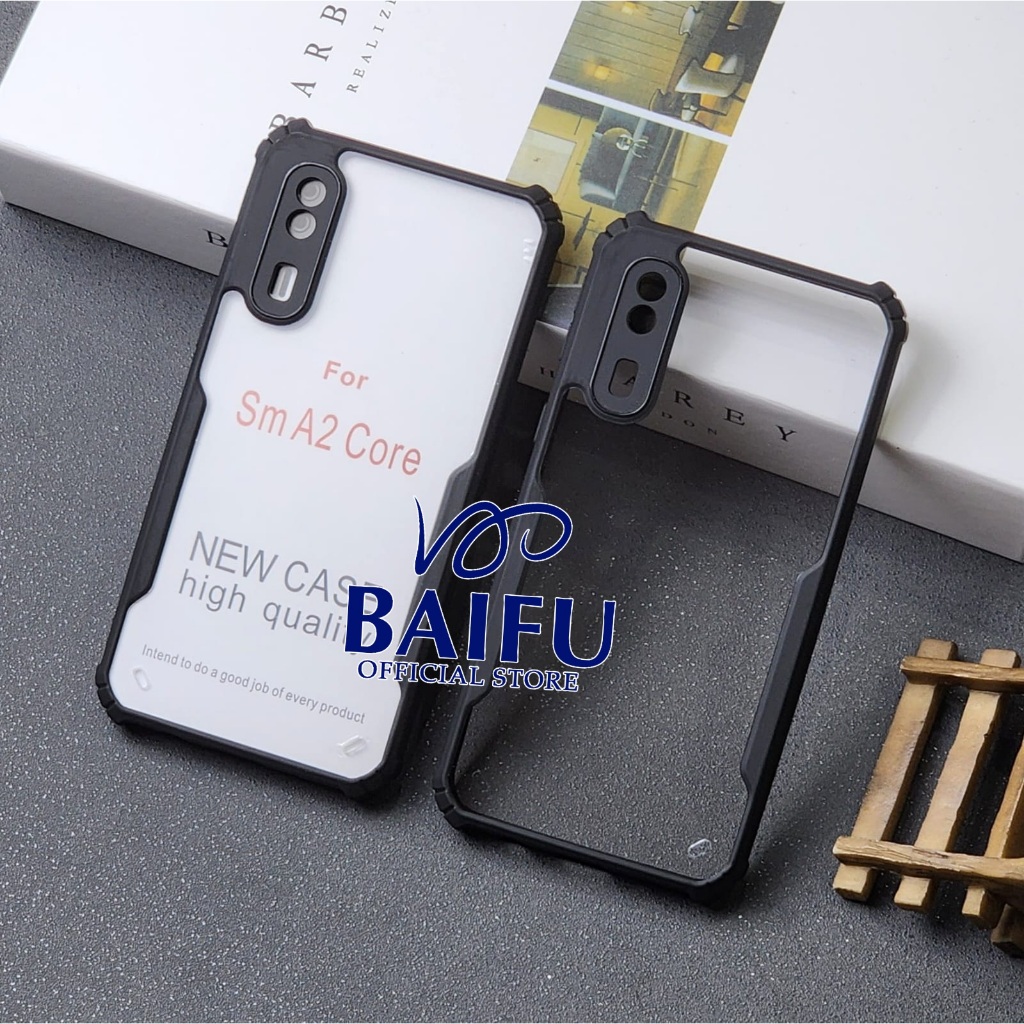 Samsung A2 Core Samsung J2 Core Samsung J5 Prime Case Fusion shockproof Transparan Casing Samsung A2