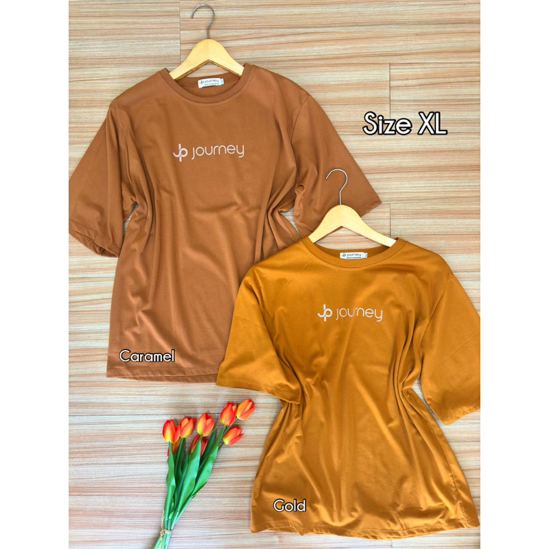 Ready Kaos Journey Lengan pendek size XL