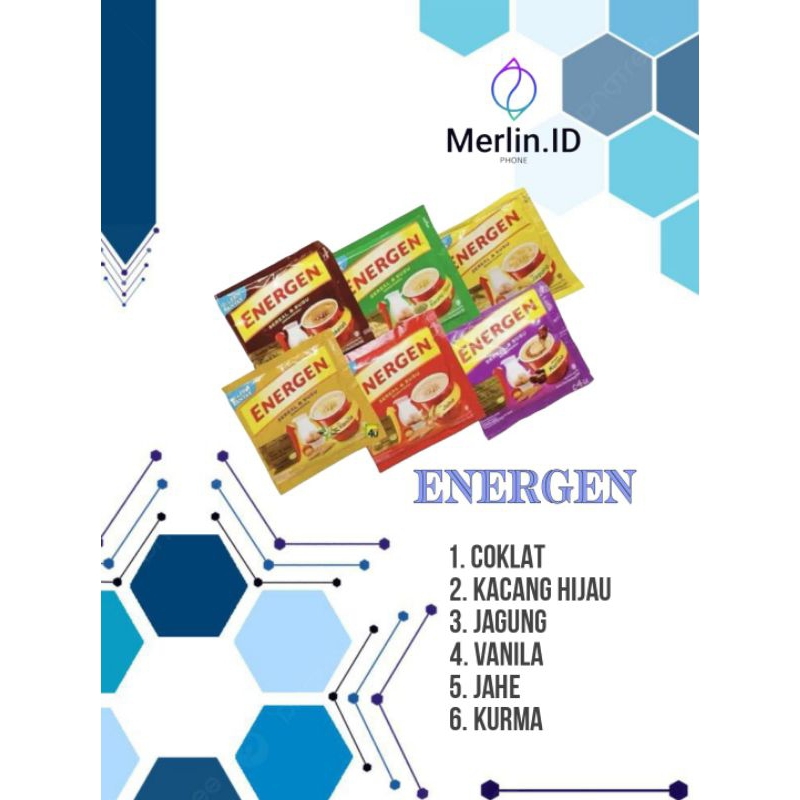 

ENERGEN SUSU SEREAL ANEKA RASA 10 SACHET @35GR