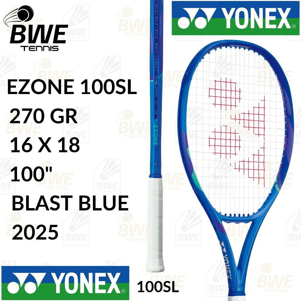 RAKET TENNIS YONEX EZONE 100SL BLAST BLUE 08EZONE 270GR - RAKET TENIS LAPANGAN 100% ORIGINAL