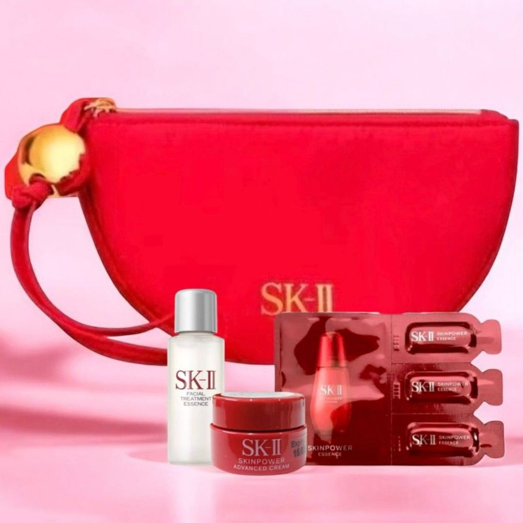 SK-II SKII SK II Paket perawatan wajah anti aging dapat pouch SK-II