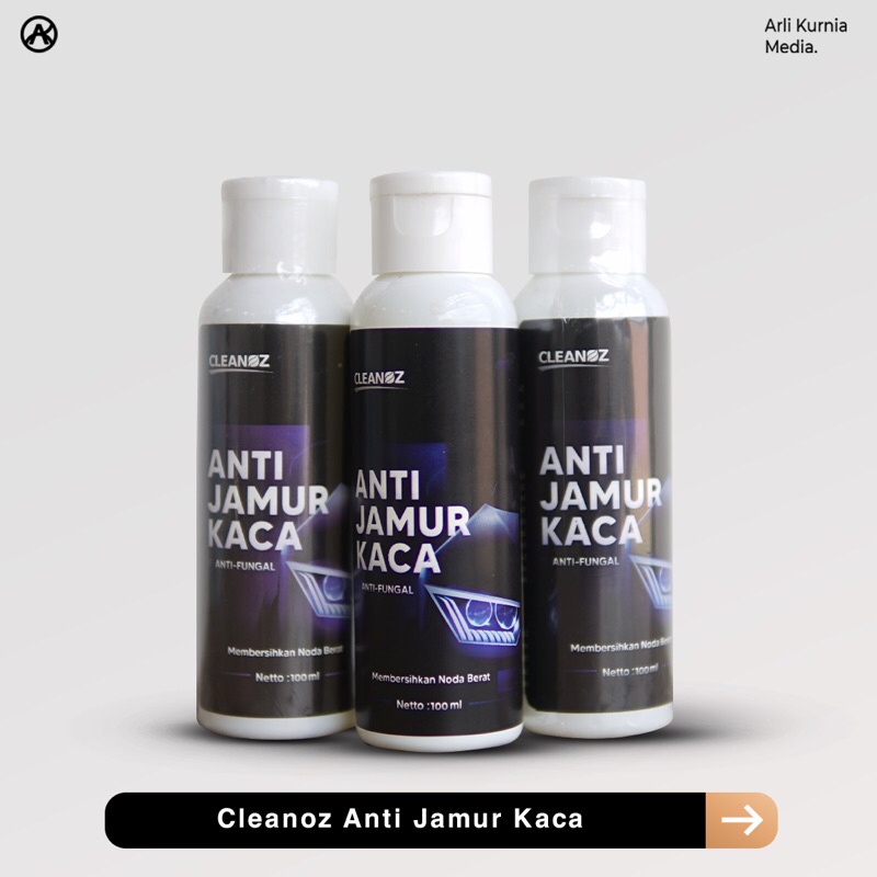 Cleanoz Pembersih  Jamur Kaca Mobil Dan Aquarium
