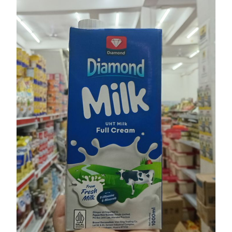 

Diamond full cream uht 1L