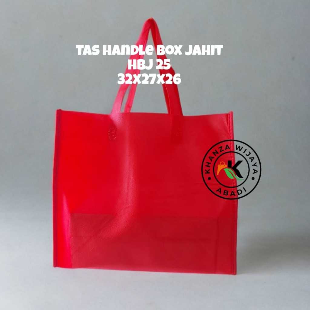 

Tas Kain Spunbond 32x27x26 / Tas spunbond box HBJ 25 / Tas Box Jahit / Lusinan