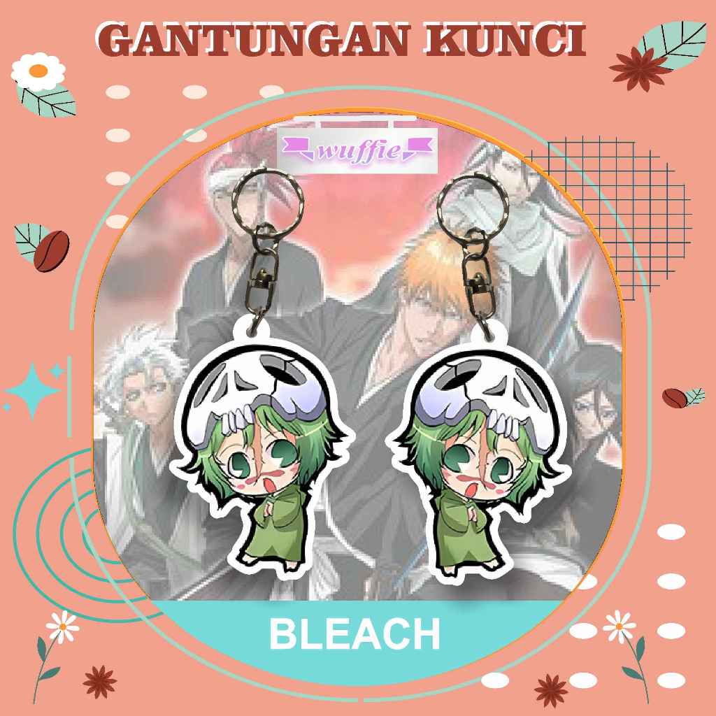 [BUKAN PO] Gantungan Kunci Akrilik Bleach / Keychain Acrilic Bleach