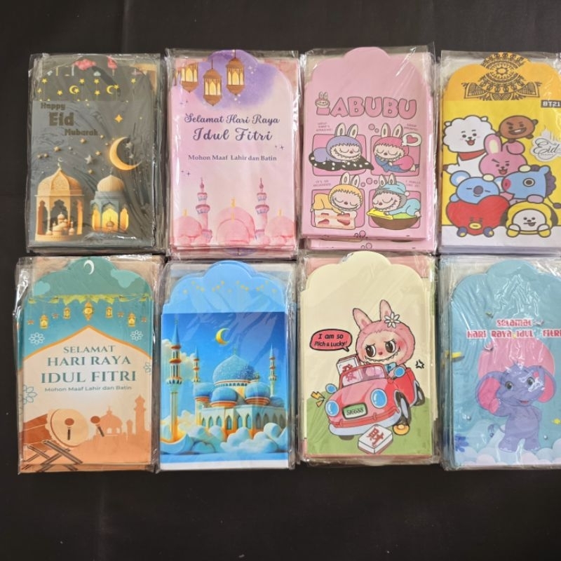 

AMPLOP LEBARAN MEDIUM VIRAL ISI 10PCS //AMPLOP MOTIF MASJID//AMPLOP MOTIF LABUBU