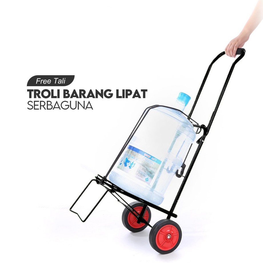 RB Promo LGC-6 TrolI Lipat Rak Multifungsi Untuk Galon dan Tabung Gas Troli Besi Kuat Ringan