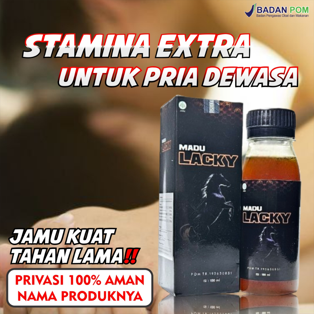 Madu Kuat 10x Lebih Tahan Lama 100% Original Penambah Stamina Pria Dewasa MADU LACKY