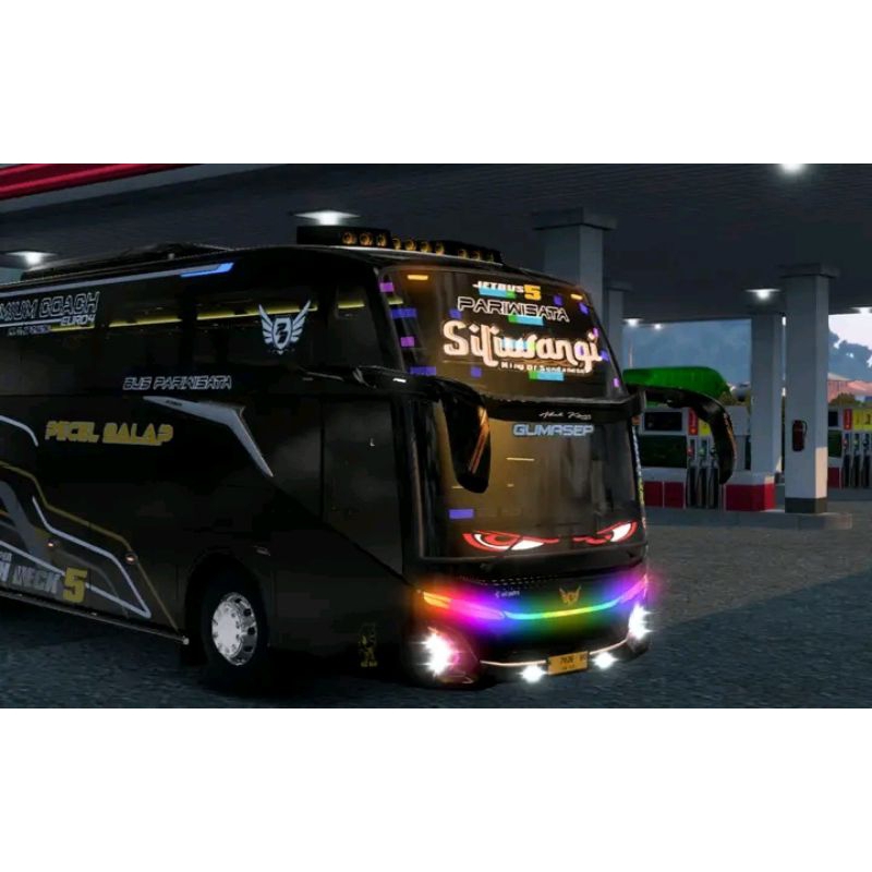 Euro Truck Simulator 2 full dlc & full mod bus, mod map, mod truck indonsia