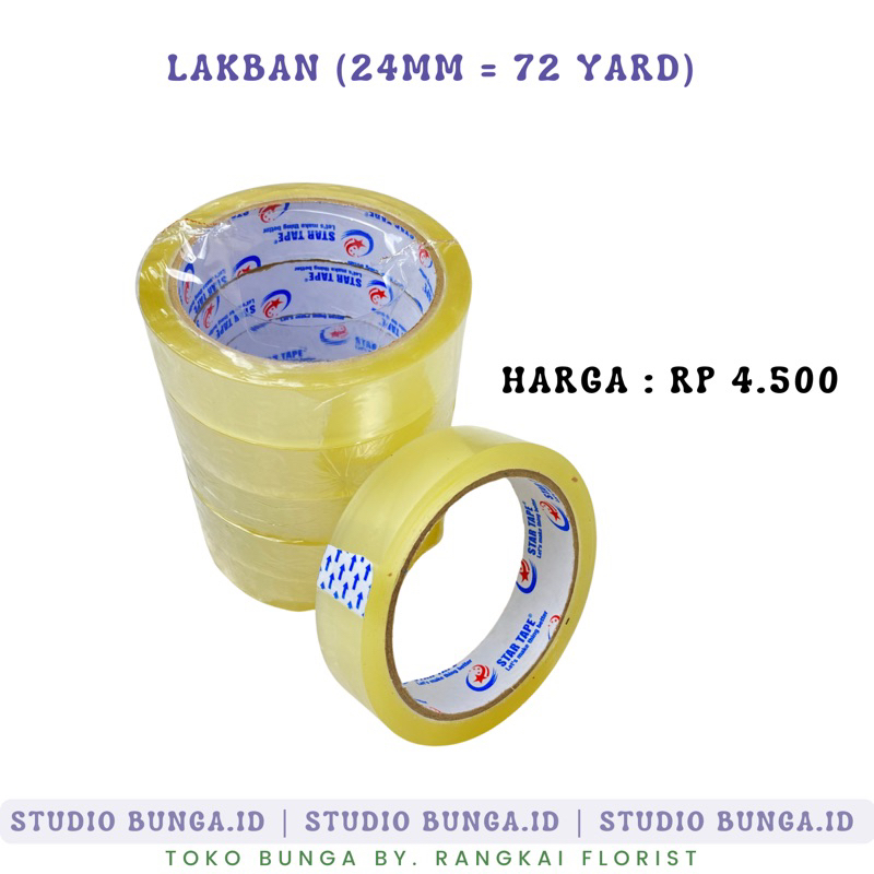 

Lakban 24 mm (72yard)