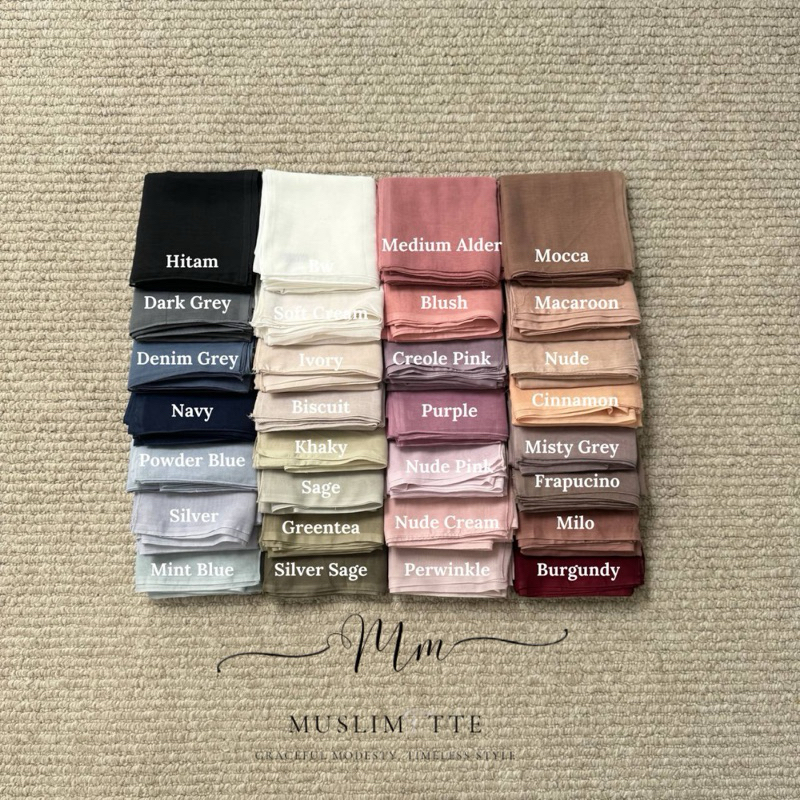 Jilbab Paris Jepang Premium