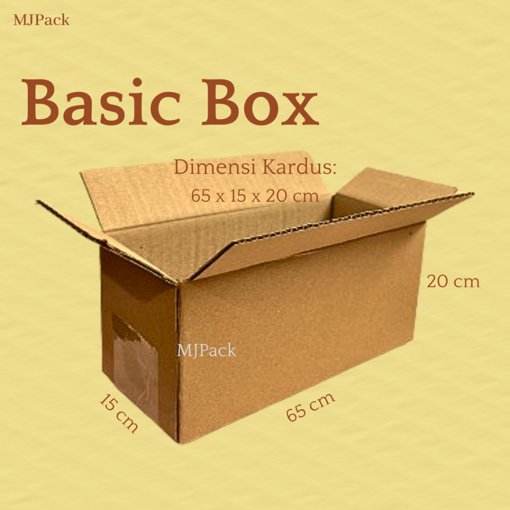 

KARDUS 36x34x12 cm || Box Karton Corrugated || Box Biasa