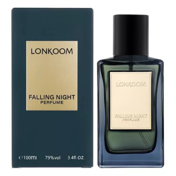 Falling Night Parfum Pria Dewasa Maskulin EDP 100% Original Lonkoom Floral Wood Aroma Laki Laki Bold