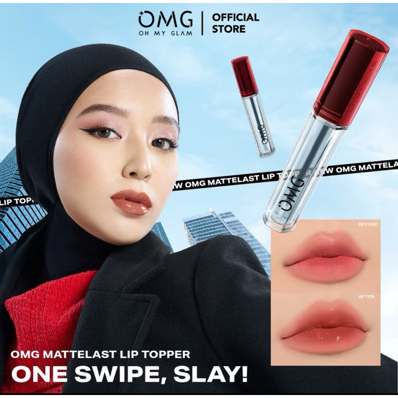 OMG lip gloss bening