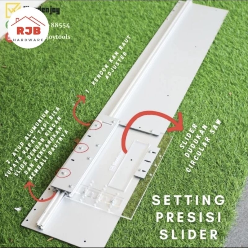 [Woodenjoy ] Track SAW 260 CM + Bonus 65 CM Bs pickup mandiri di offline stor