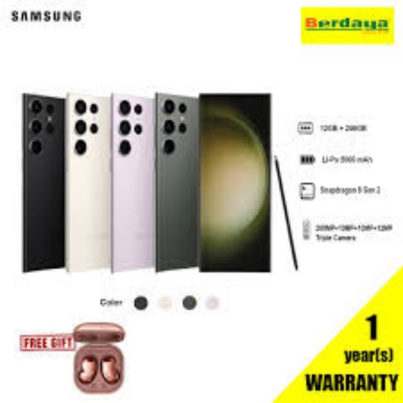 samsung s23 ultra second kondisi masih baru ram 8