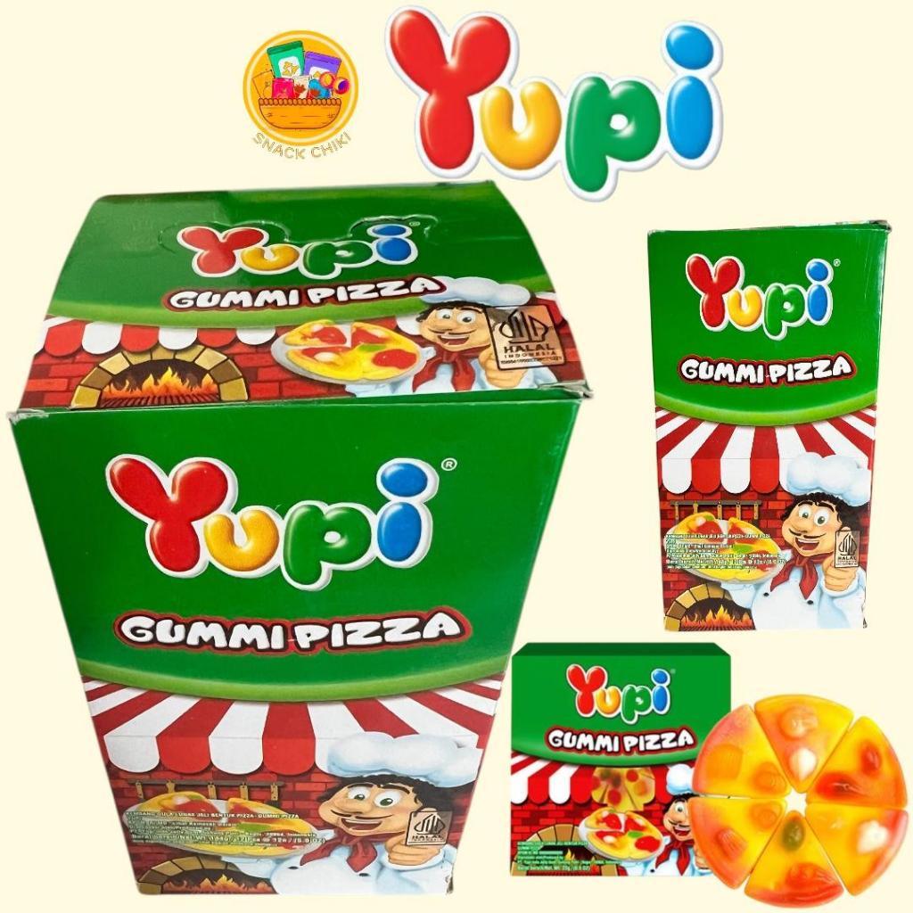 

YUPI GUMMI PIZZA 1 BOX ISI 12 PCS