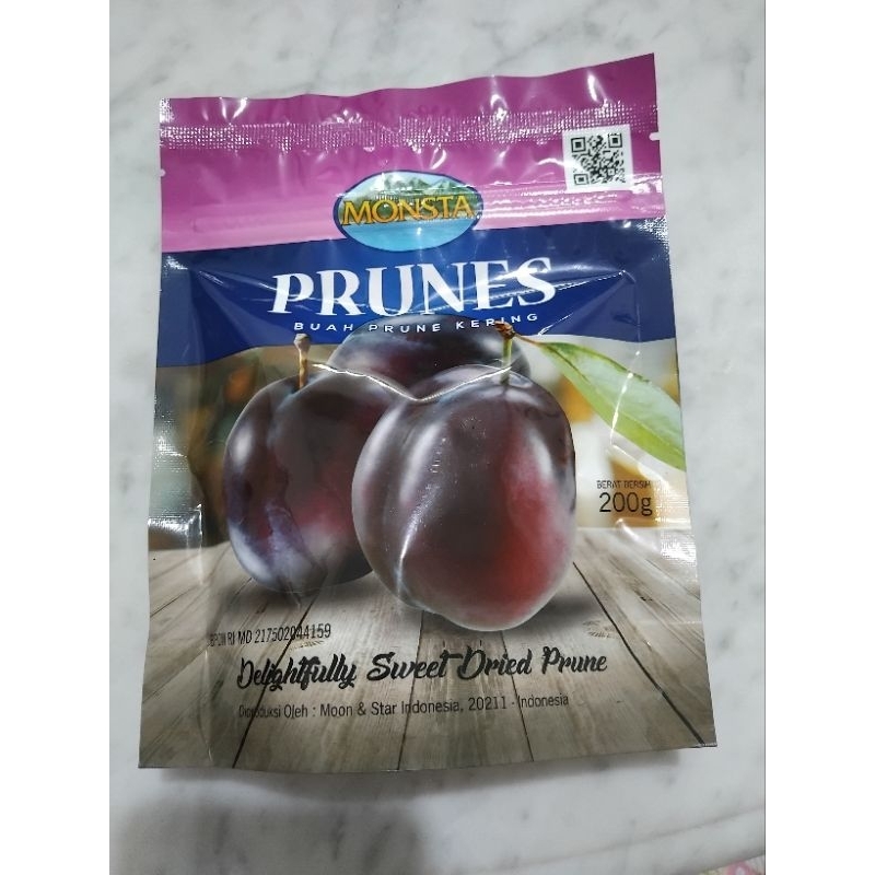 

BUAH PRUNES <MONSTA ISI:200 GR>
