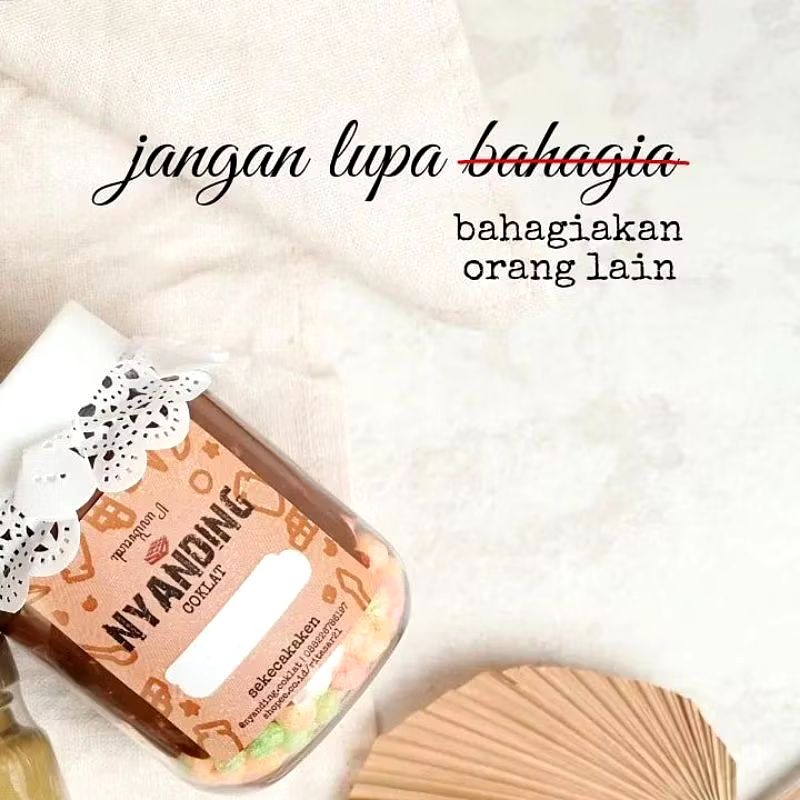 

Coklat jar by Nyanding varian Coklat / Teh Ijo 180ml