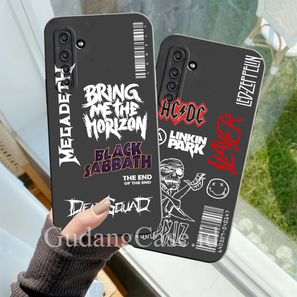 Cassing Procamera Realme 6 / Realme 6 Pro / Realme 5 / Realme 5 Pro Case Motif Stiker Kekinian