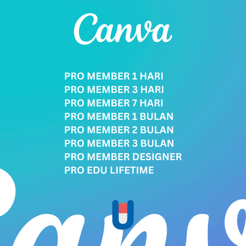 CANVA PRO PREMIUM BULANAN LIFETIME FULL GARANSI WORK ALL DEVICE MURAH 100%