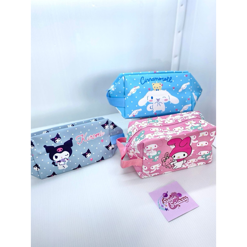 

[GG] Pouch Kotak Pensil Tempat Serbaguna Karakter Cinnamoroll Kuromi My Melody