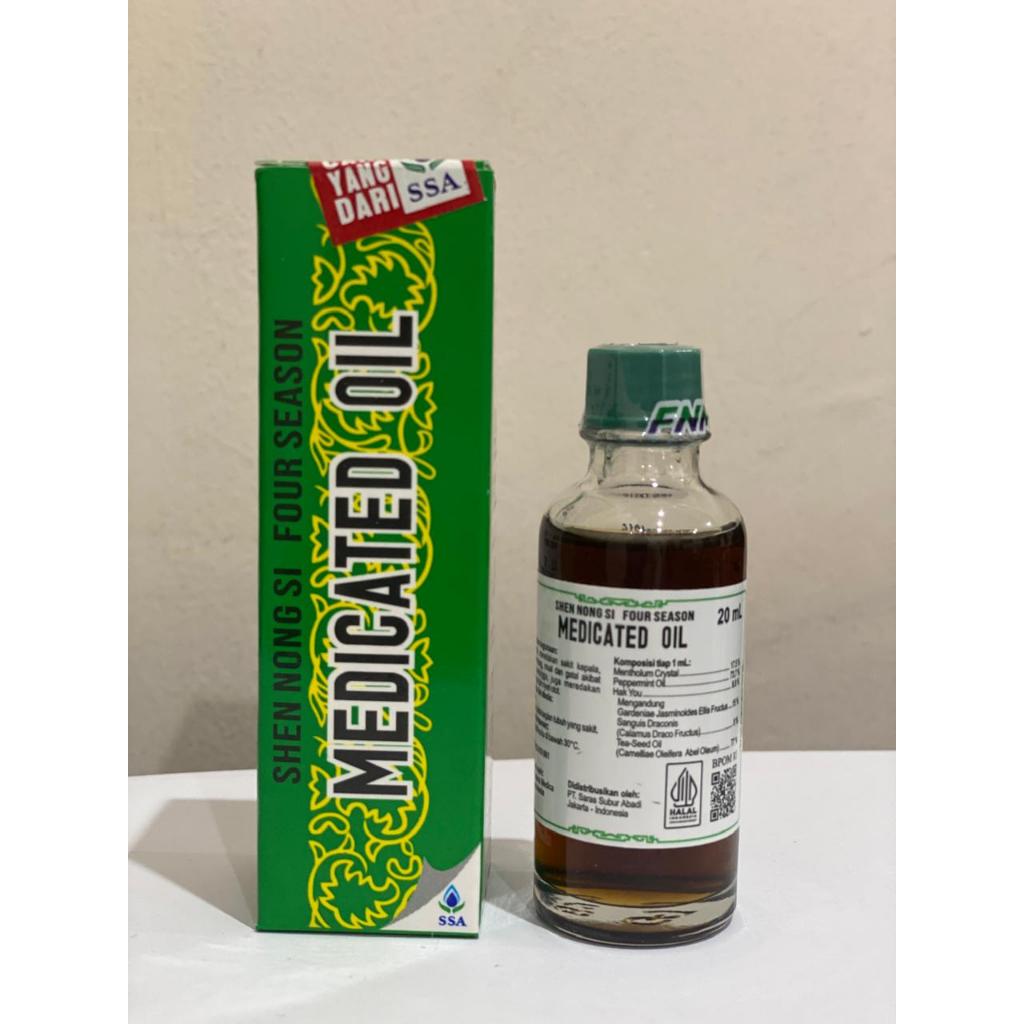 Medicated Oil 20 ML 100% Original