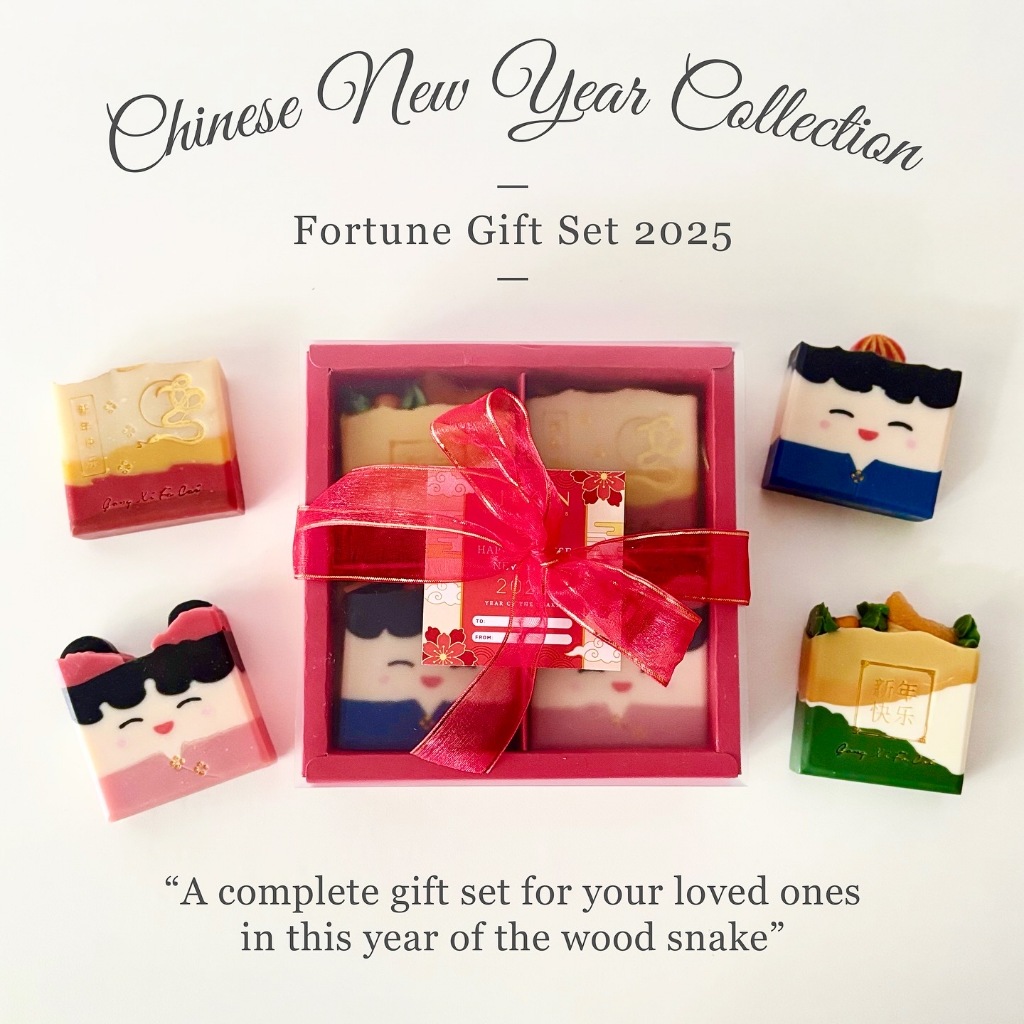 

CNY FORTUNE BOX - Soap Gift Box / Gift Box Imlek / Hampers Imlek / Handmade Soap / Sabun Natural / Sabun Handmade / Kado Imlek / Hadiah Imlek / Hadiah Unik / SILKIN / SILKIN Soap