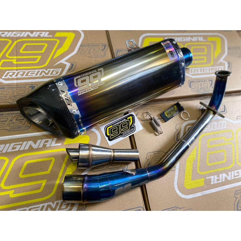 Knalpot All Matic Fullset Original 99 Racing
