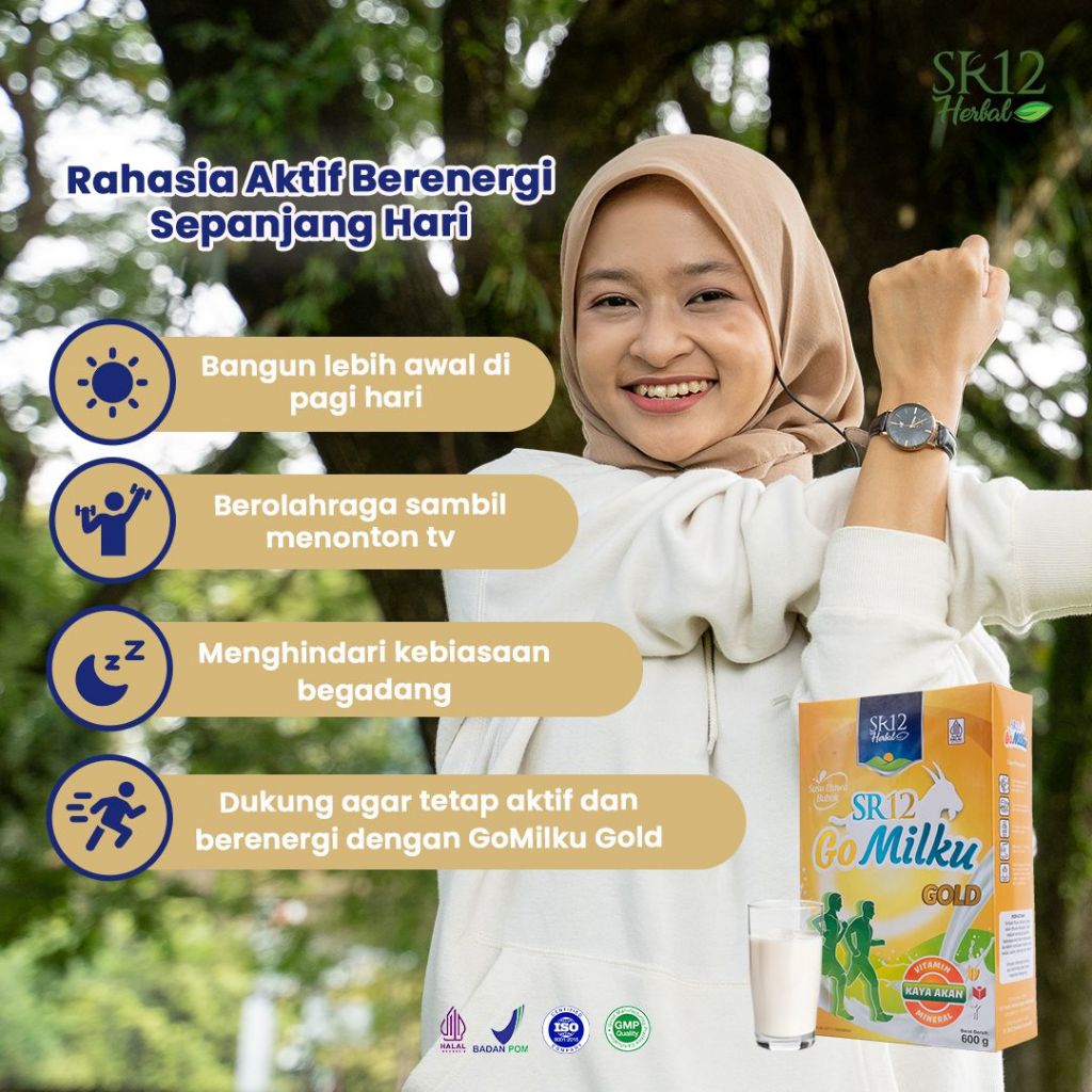 

Gomilku Gold SR12 Susu Kambing Etawa Rendah Lemak Tinggi Kalsium Bebas Gula