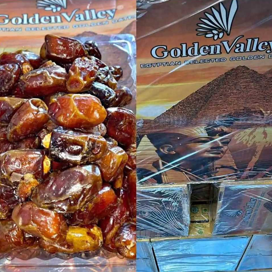 

Kurma Mesir 1 kg |Korma madu Golden Valley Fress