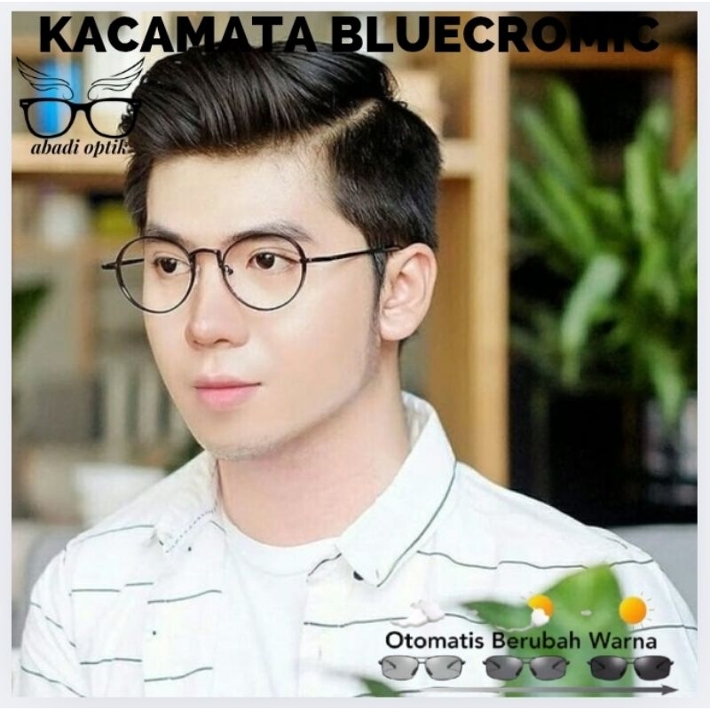 KACAMATA BLUECROMIC NIGHT DRIVE PRIA, FRAME KACAMATA MINUS BULET BLUECROMIC 3 in 1, KACAMATA MINUS P
