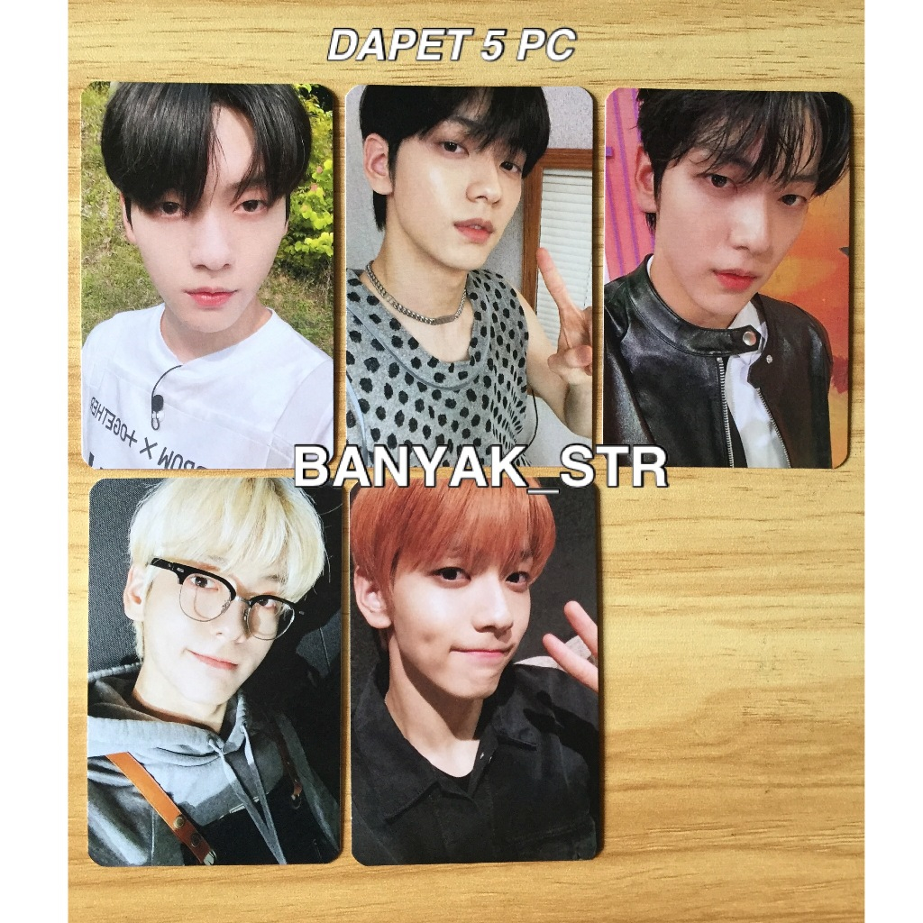 [READY STOCK] 5 PHOTOCARD TXT SOOBIN BEOMGYU YEONJUN TAEHYUN HUENINGKAI SELCA UNOFFICIAL / 5 PC SOOB