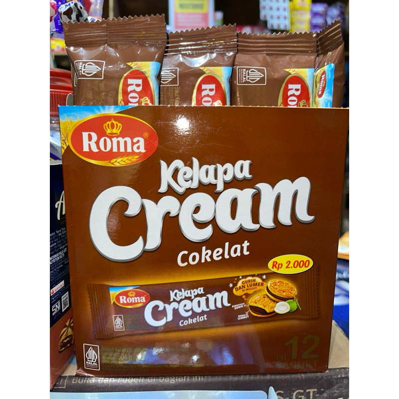 

ROMA KELAPA CREAM ISI 12