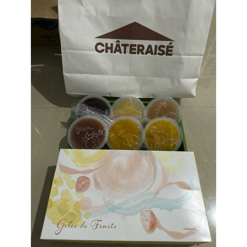 

(BACA DESKRIPSI) Chateraise Gelee de Fruits Jelly isi 6 Hampers Hamper