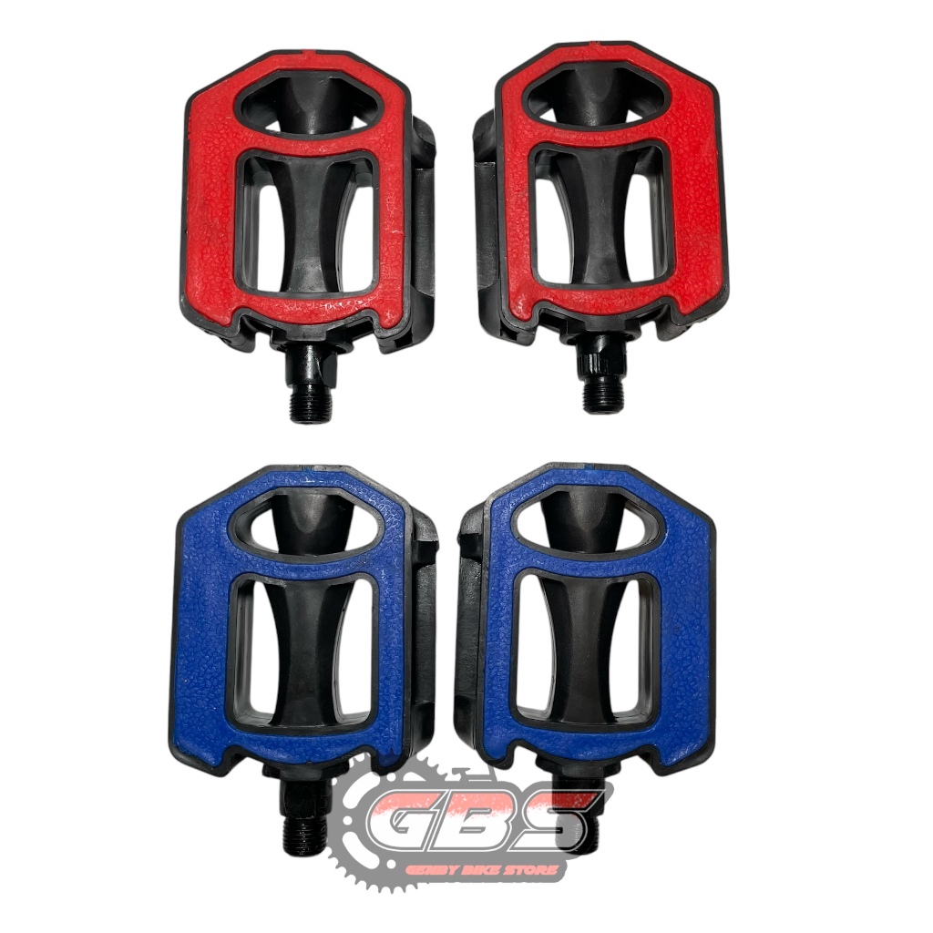 Pedal Sepeda BMX MTB plastik pelor as besar