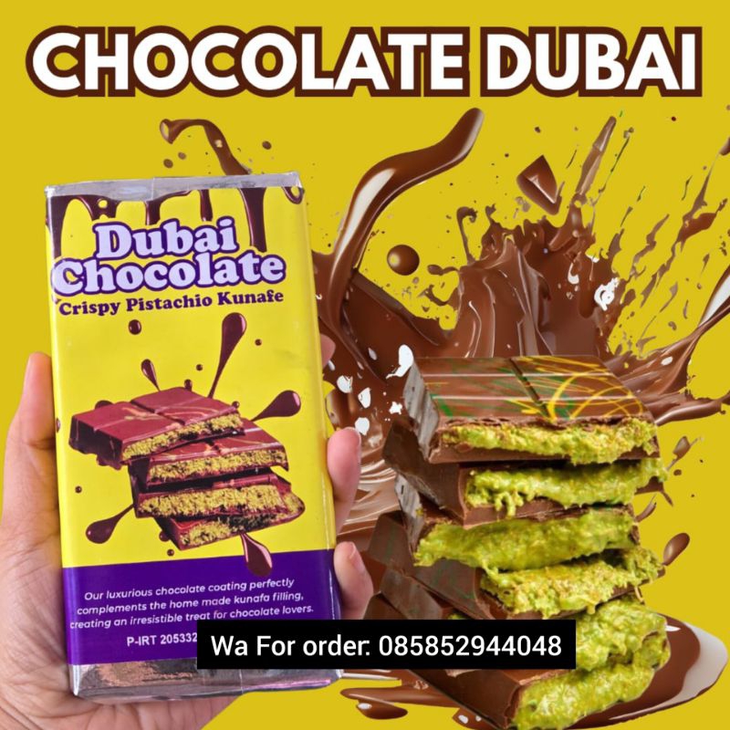 

Coklat Dubai Pistachio Kunaffe