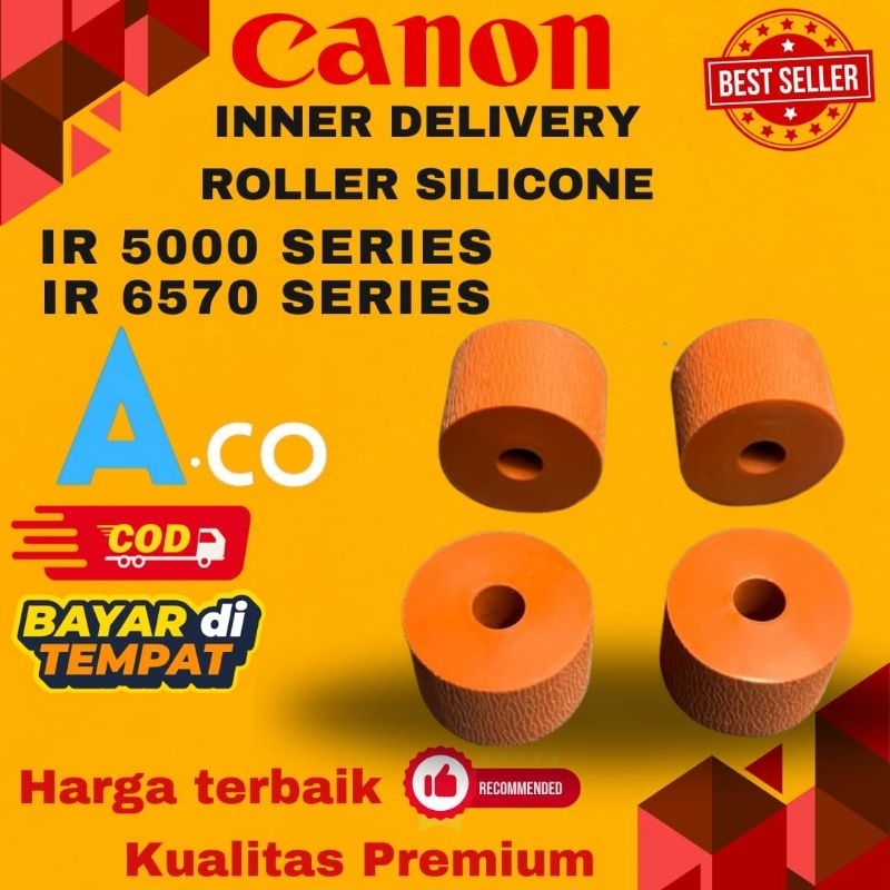 KARET INNER Delivery Roller Silicone IR 5000 Series & 6570