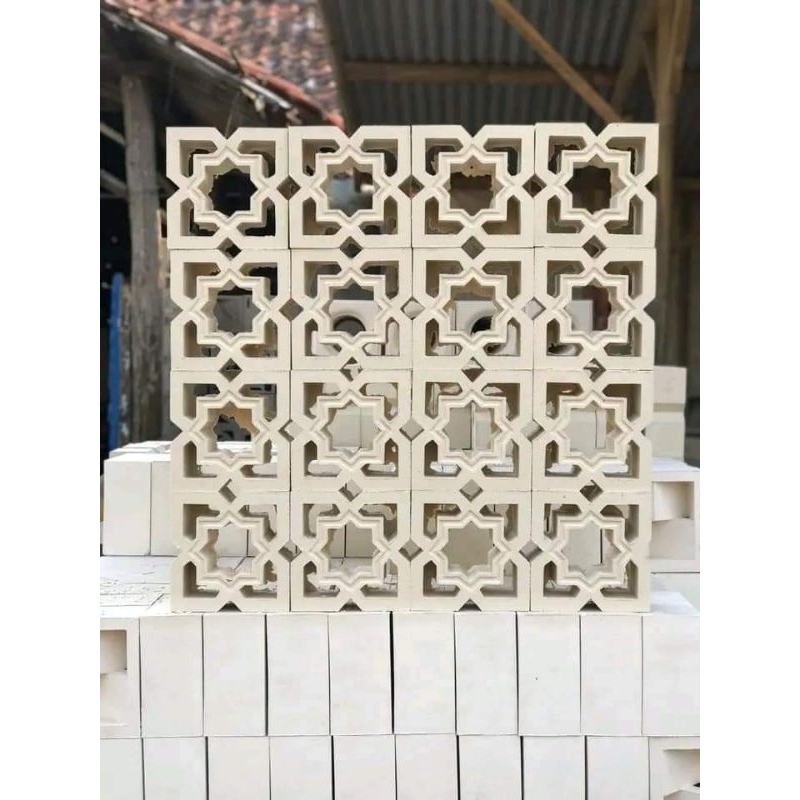 roater beton minimalis lubang angin motif mahadewa