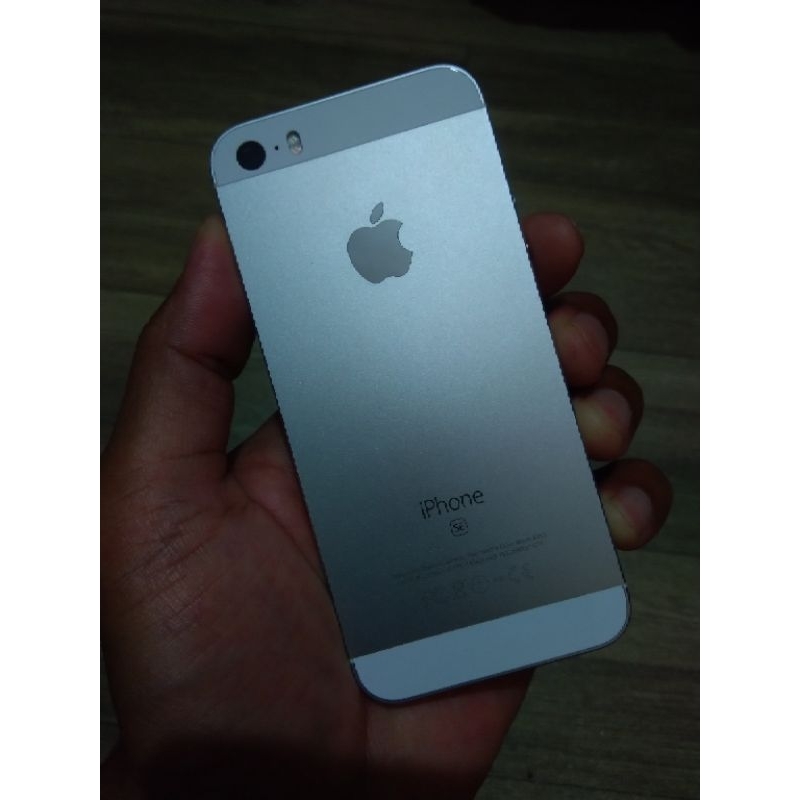 housing iphone se 2016 silver second ori copotan