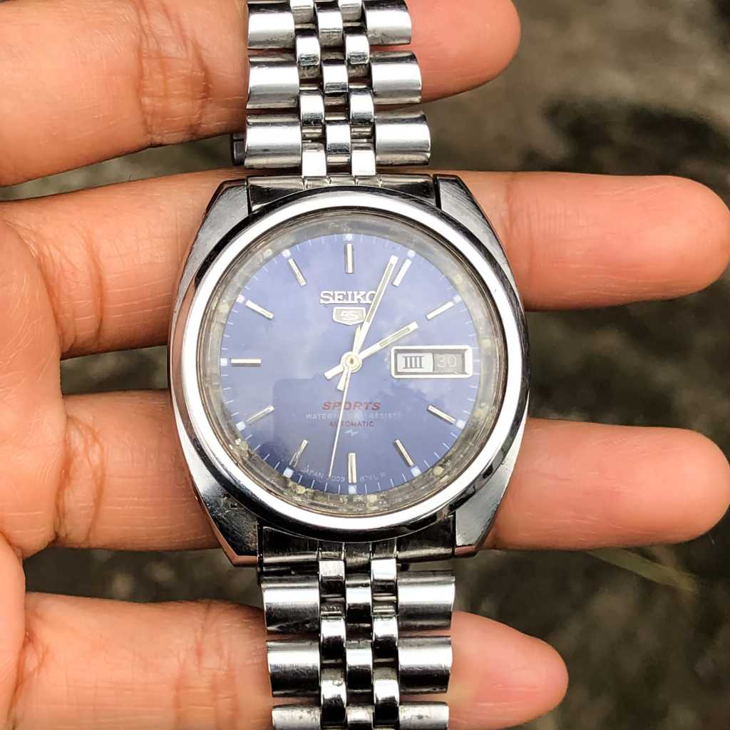 Jam tangan seiko 5 automatic second original