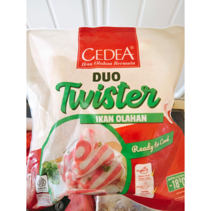 

DUO TWISTER CEDEA 500gr cocok buat bakaran,olahan seblak dll ya