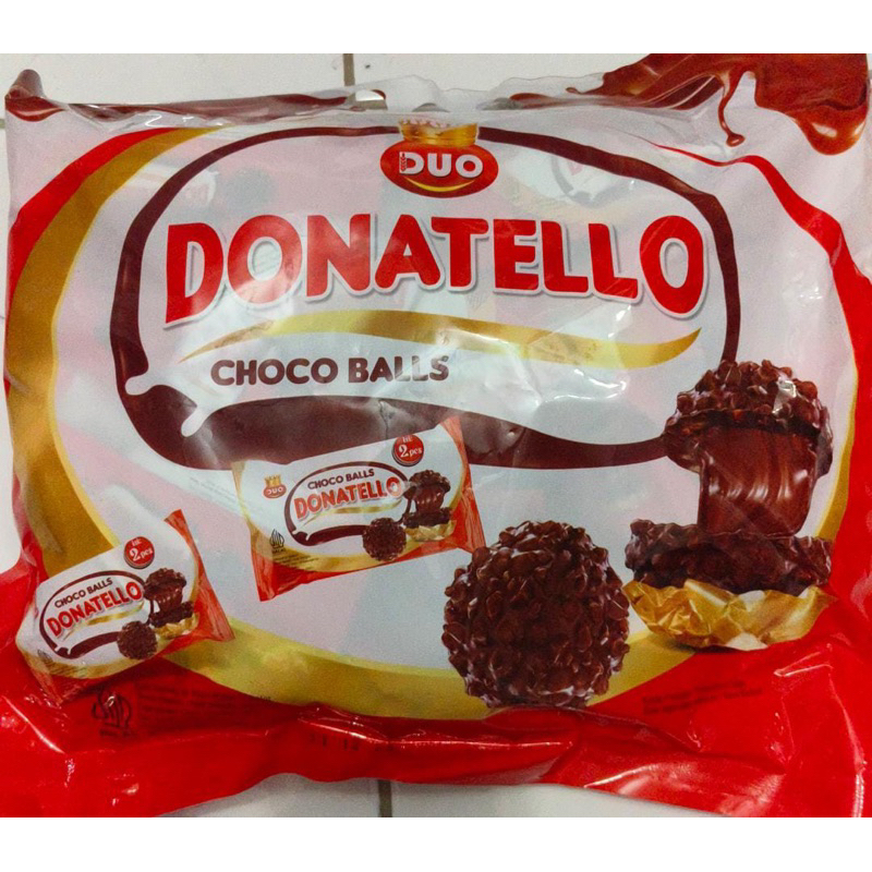 

DONATELLO BAG CRUNCHY CHOCO BALL ISI 40PCS / COKLAT BALUT OREO