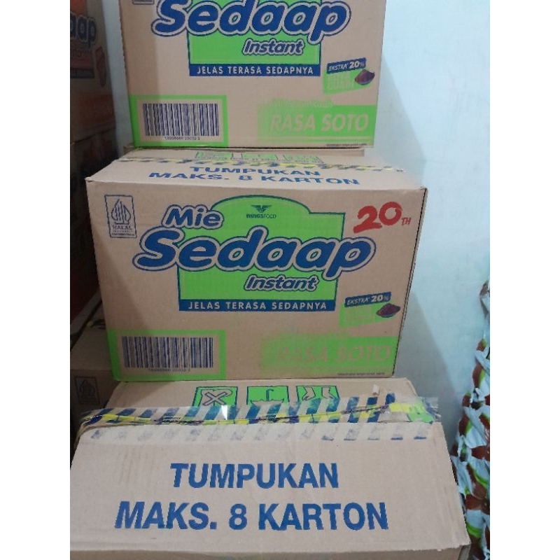 

MIE SEDAAP INSTANT RASA SOTO /DOS