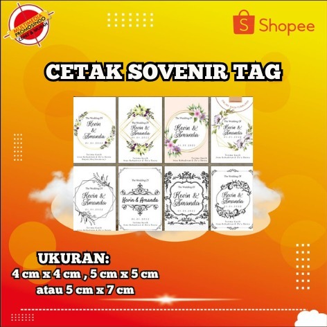

Cetak Souvenir Tag / Label Souvenir Murah
