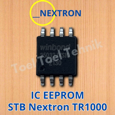 IC EEPROM STB NEXTRON TR1000 / IC EPROM SET TOP BOX TV DIGITAL NEXTRON TR 1000