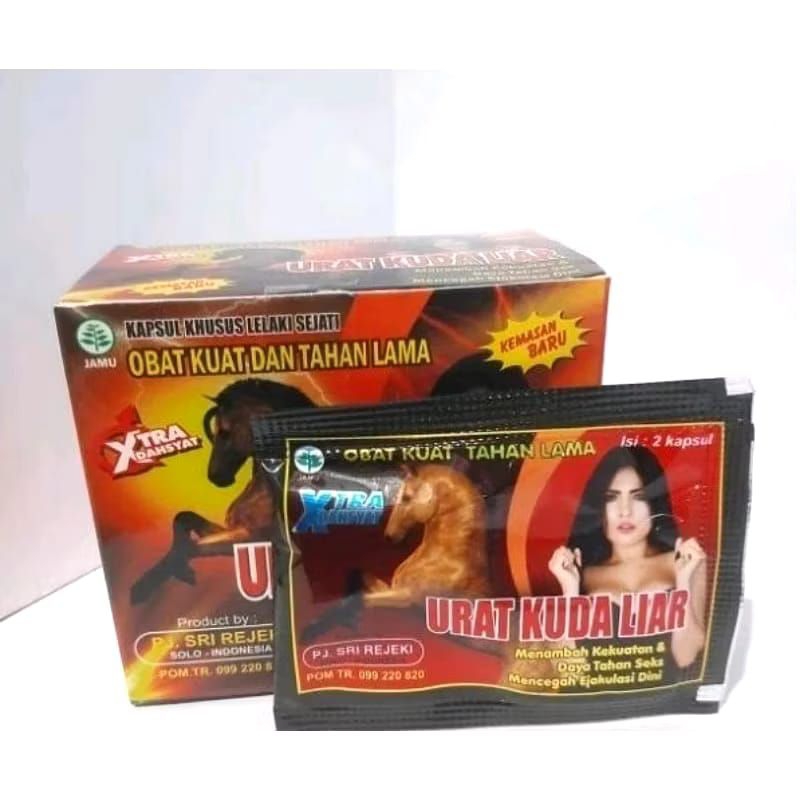 KAPSUL STAMINA URAT KUDA LIAR